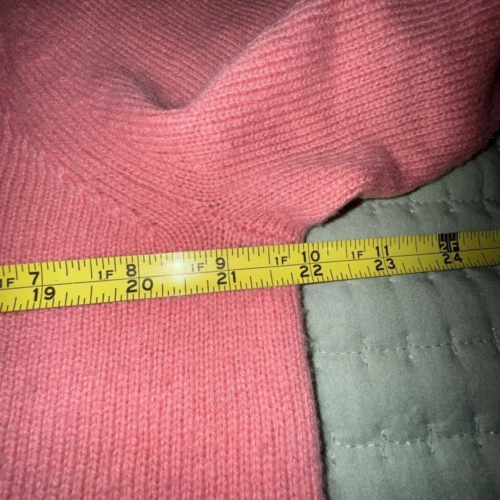 J Crew soft cashmere/wool mauve/pink sweater Size S. Slightly oversized.